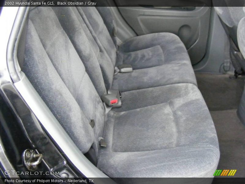 Black Obsidian / Gray 2002 Hyundai Santa Fe GLS