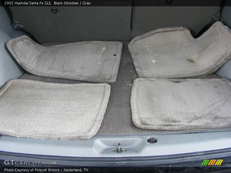 Black Obsidian / Gray 2002 Hyundai Santa Fe GLS