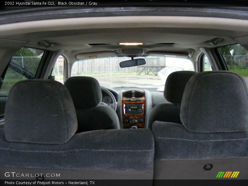 Black Obsidian / Gray 2002 Hyundai Santa Fe GLS