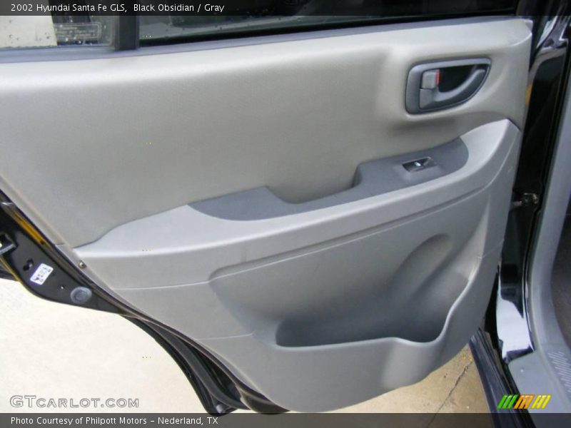 Black Obsidian / Gray 2002 Hyundai Santa Fe GLS