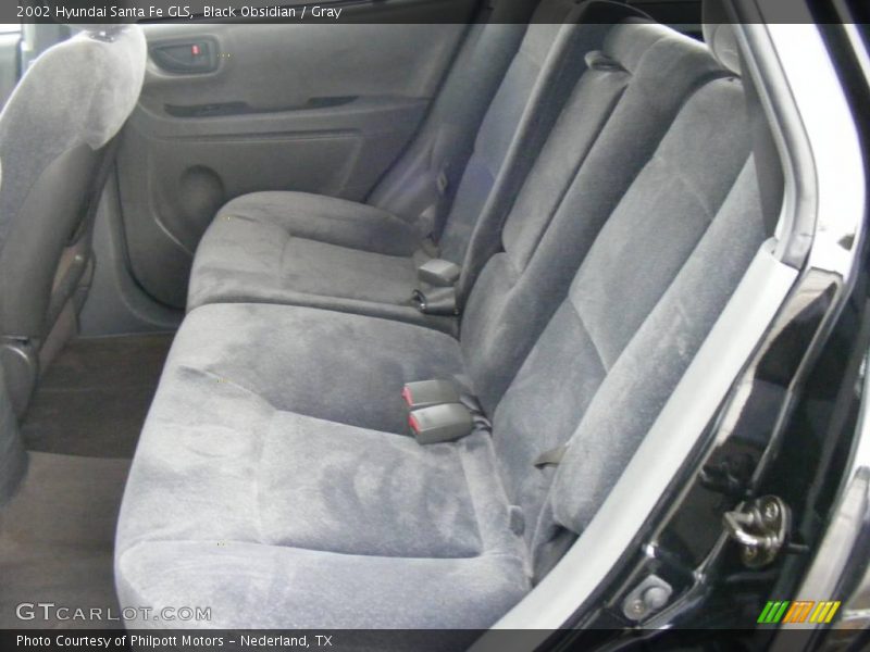Black Obsidian / Gray 2002 Hyundai Santa Fe GLS