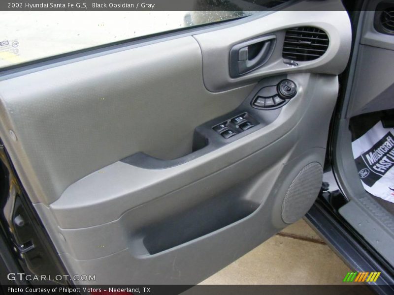 Black Obsidian / Gray 2002 Hyundai Santa Fe GLS