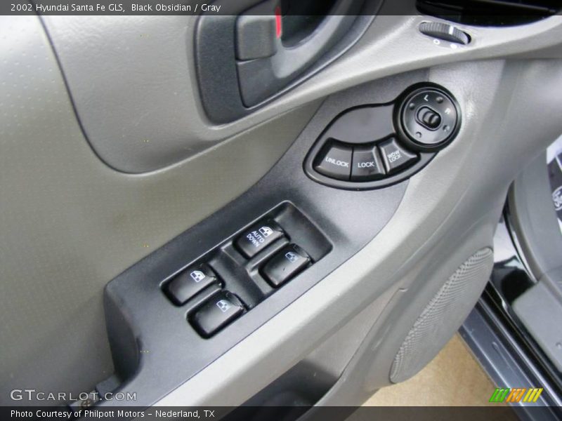 Black Obsidian / Gray 2002 Hyundai Santa Fe GLS