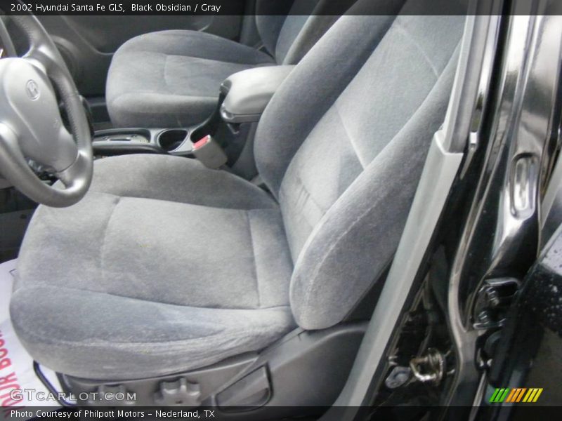 Black Obsidian / Gray 2002 Hyundai Santa Fe GLS