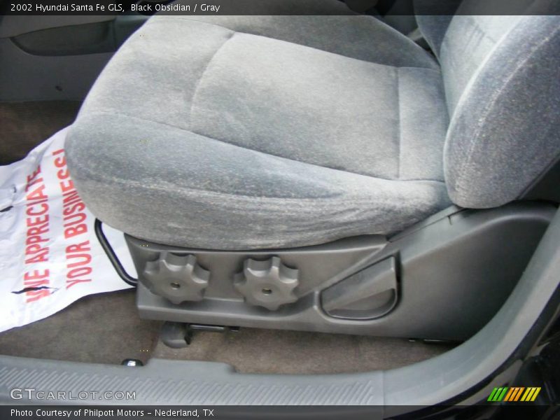 Black Obsidian / Gray 2002 Hyundai Santa Fe GLS