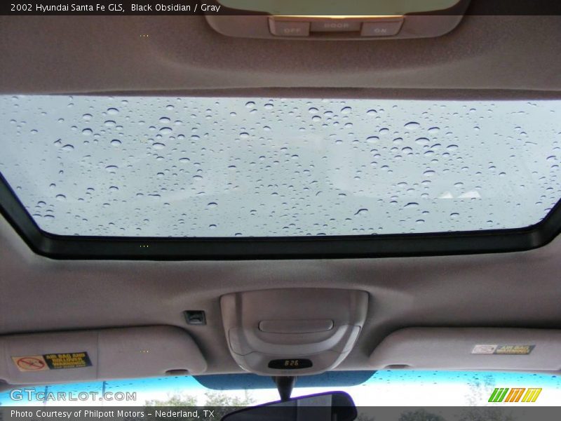 Black Obsidian / Gray 2002 Hyundai Santa Fe GLS