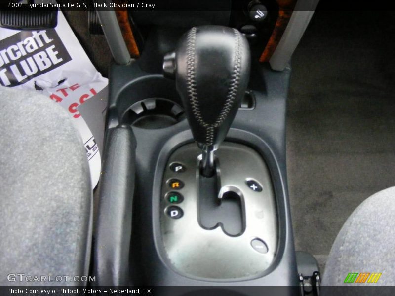Black Obsidian / Gray 2002 Hyundai Santa Fe GLS