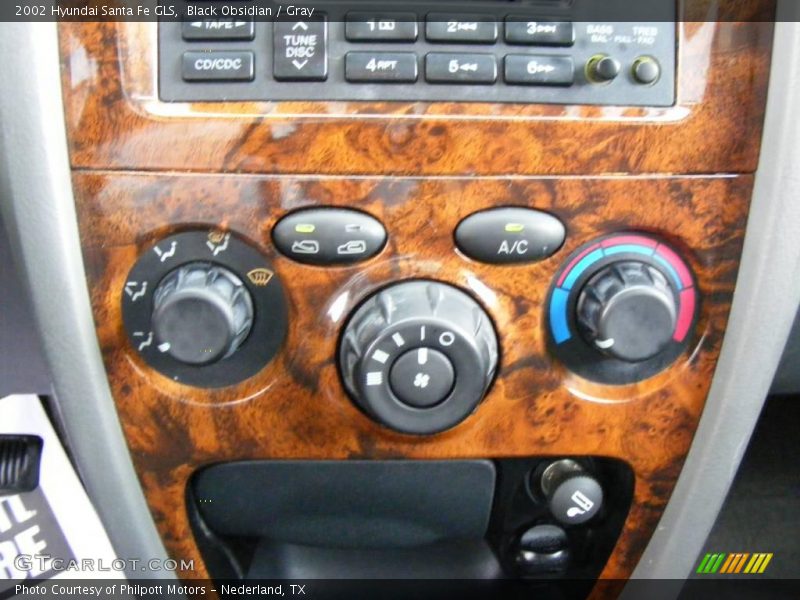 Black Obsidian / Gray 2002 Hyundai Santa Fe GLS