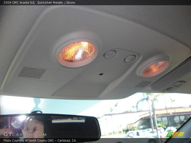 Quicksilver Metallic / Ebony 2009 GMC Acadia SLE