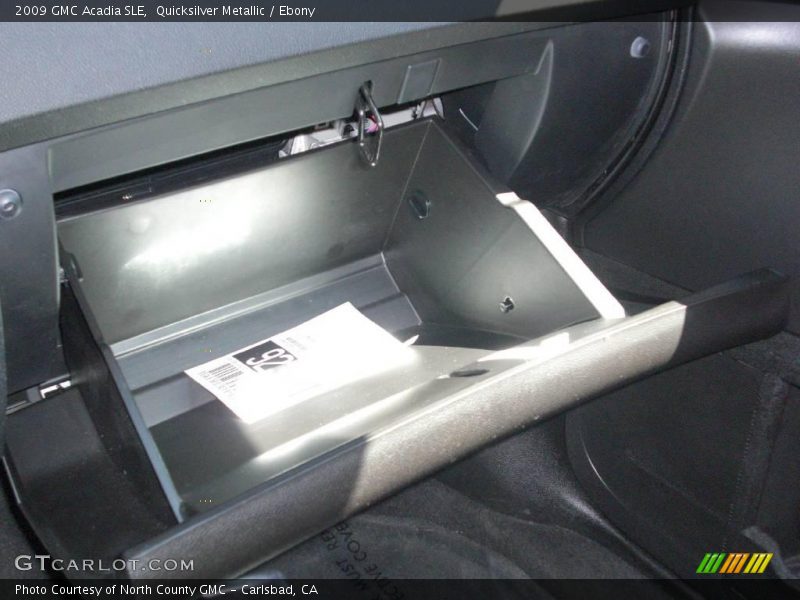 Quicksilver Metallic / Ebony 2009 GMC Acadia SLE