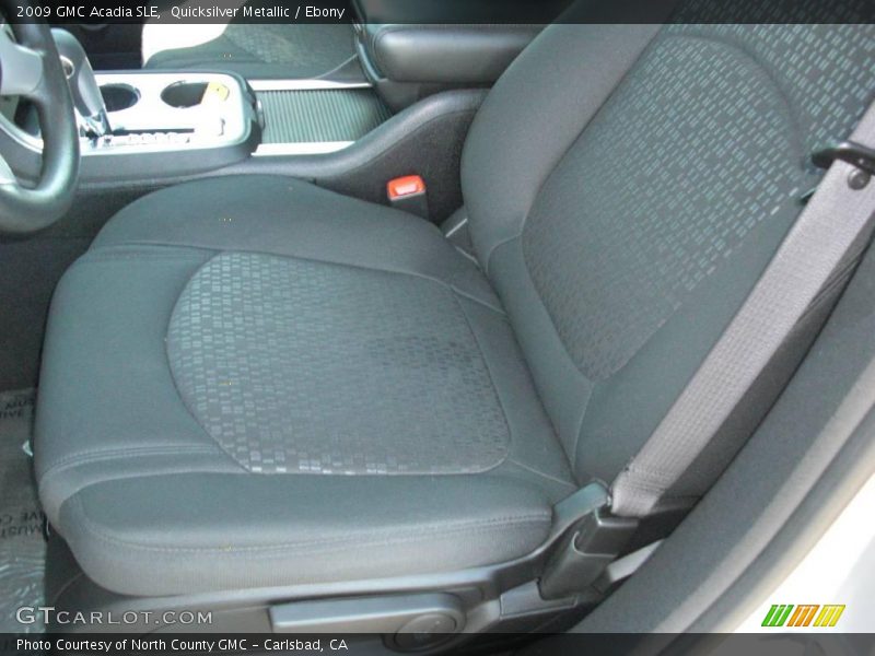 Quicksilver Metallic / Ebony 2009 GMC Acadia SLE