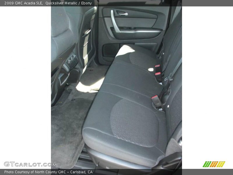 Quicksilver Metallic / Ebony 2009 GMC Acadia SLE