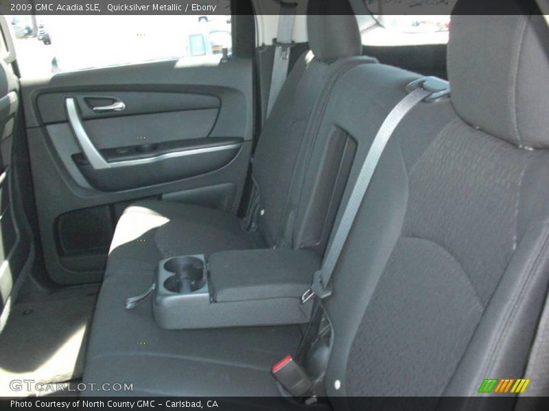 Quicksilver Metallic / Ebony 2009 GMC Acadia SLE
