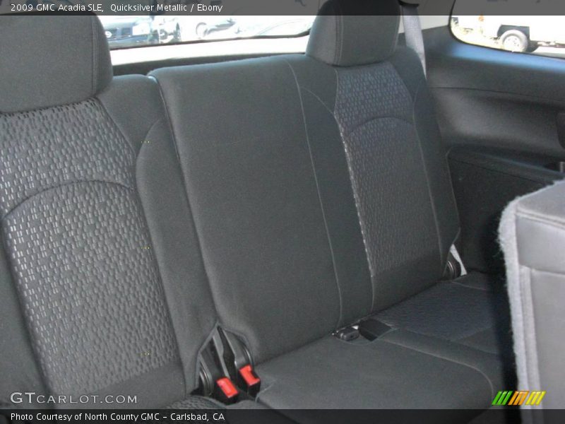 Quicksilver Metallic / Ebony 2009 GMC Acadia SLE