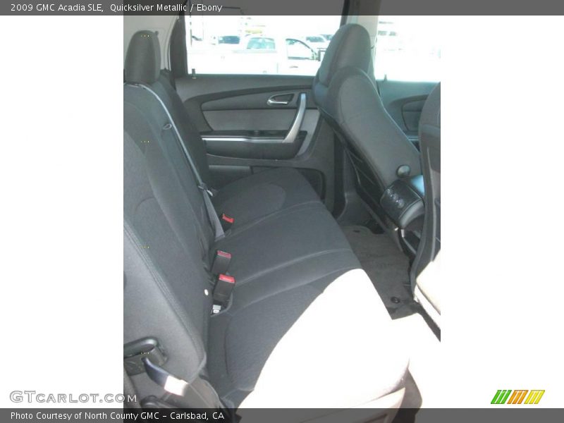 Quicksilver Metallic / Ebony 2009 GMC Acadia SLE