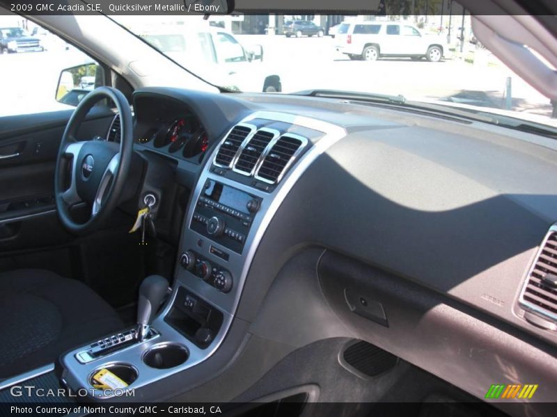 Quicksilver Metallic / Ebony 2009 GMC Acadia SLE