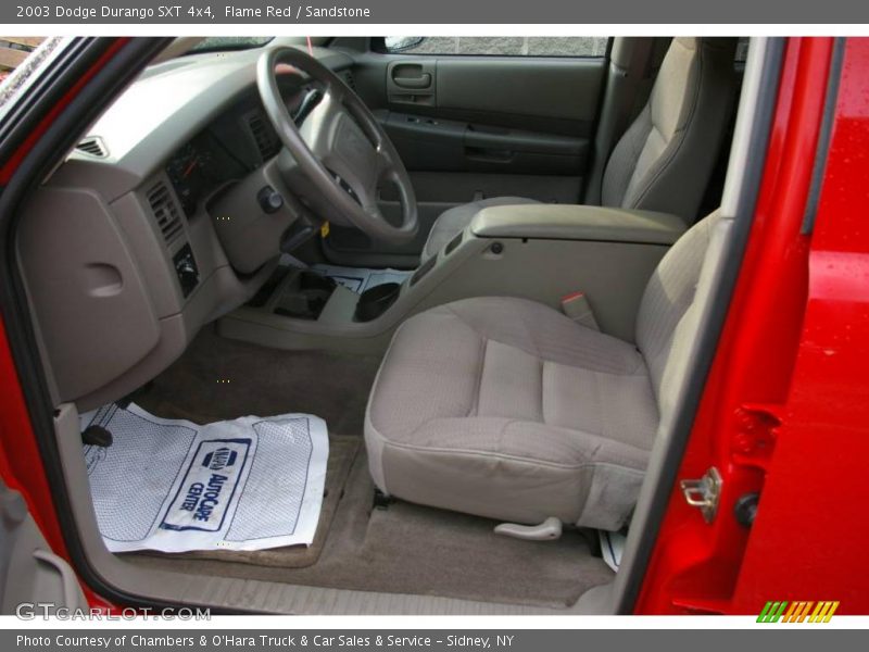 Flame Red / Sandstone 2003 Dodge Durango SXT 4x4