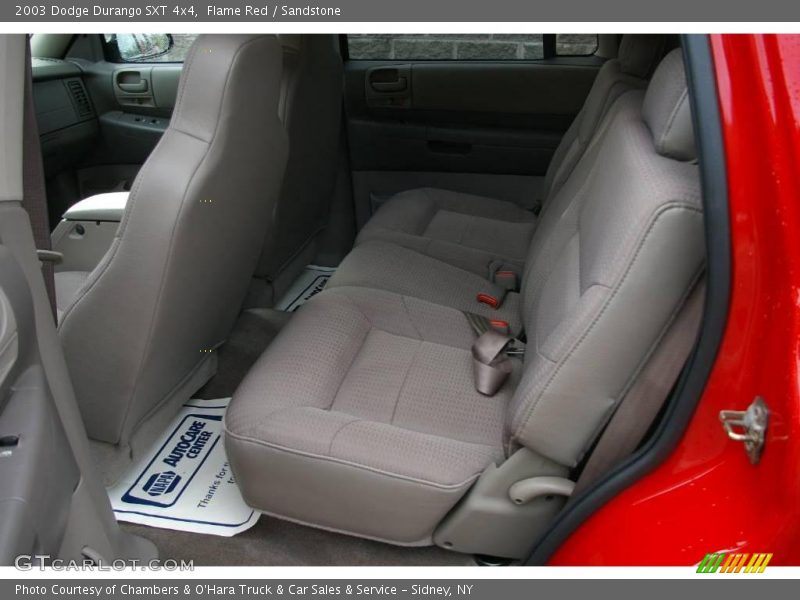 Flame Red / Sandstone 2003 Dodge Durango SXT 4x4