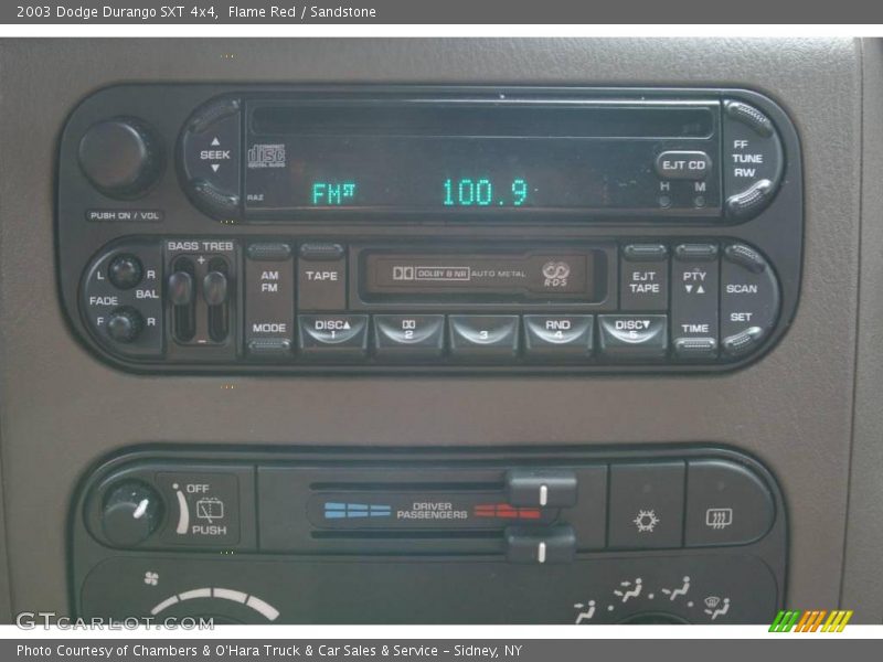 Flame Red / Sandstone 2003 Dodge Durango SXT 4x4