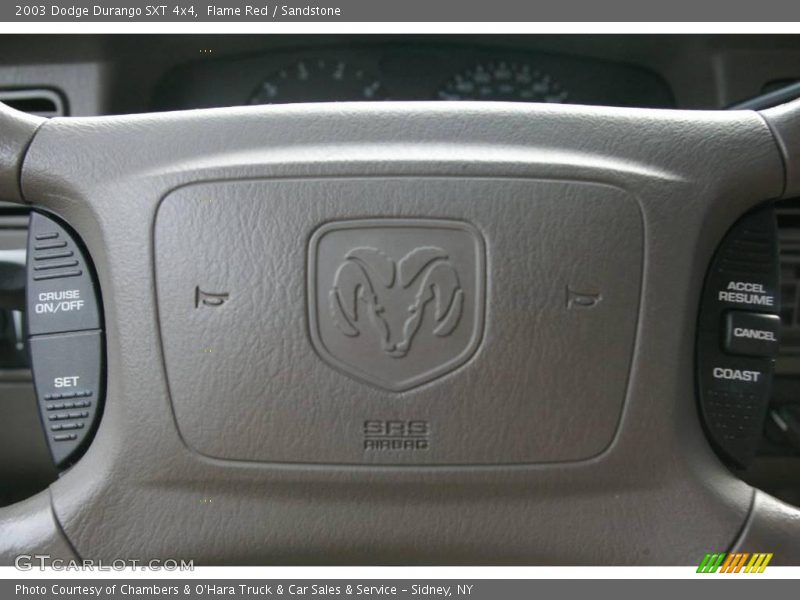 Flame Red / Sandstone 2003 Dodge Durango SXT 4x4