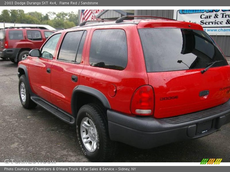 Flame Red / Sandstone 2003 Dodge Durango SXT 4x4