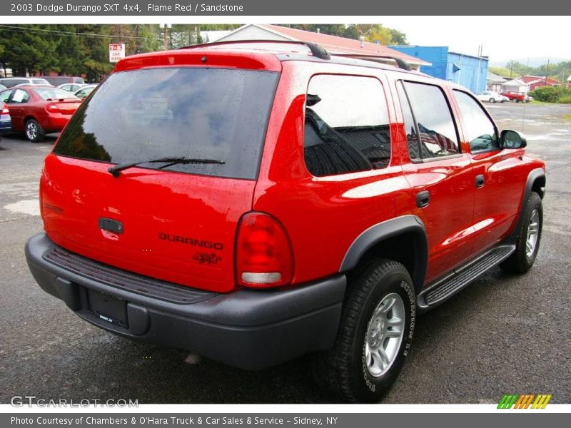 Flame Red / Sandstone 2003 Dodge Durango SXT 4x4