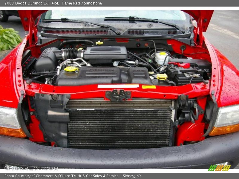 Flame Red / Sandstone 2003 Dodge Durango SXT 4x4