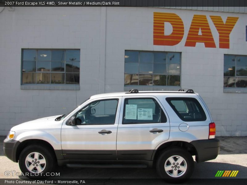 Silver Metallic / Medium/Dark Flint 2007 Ford Escape XLS 4WD