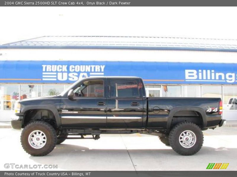 Onyx Black / Dark Pewter 2004 GMC Sierra 2500HD SLT Crew Cab 4x4