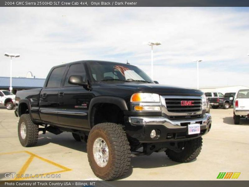 Onyx Black / Dark Pewter 2004 GMC Sierra 2500HD SLT Crew Cab 4x4