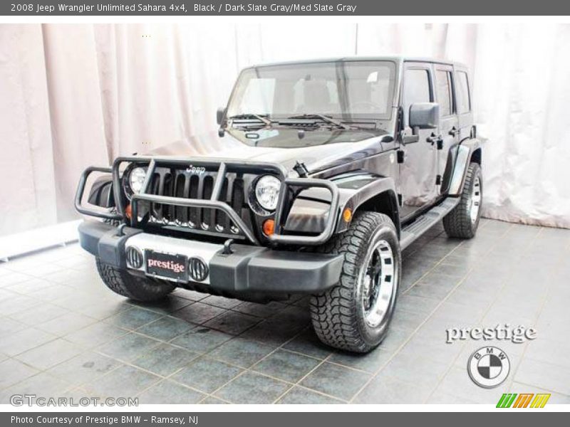 Black / Dark Slate Gray/Med Slate Gray 2008 Jeep Wrangler Unlimited Sahara 4x4