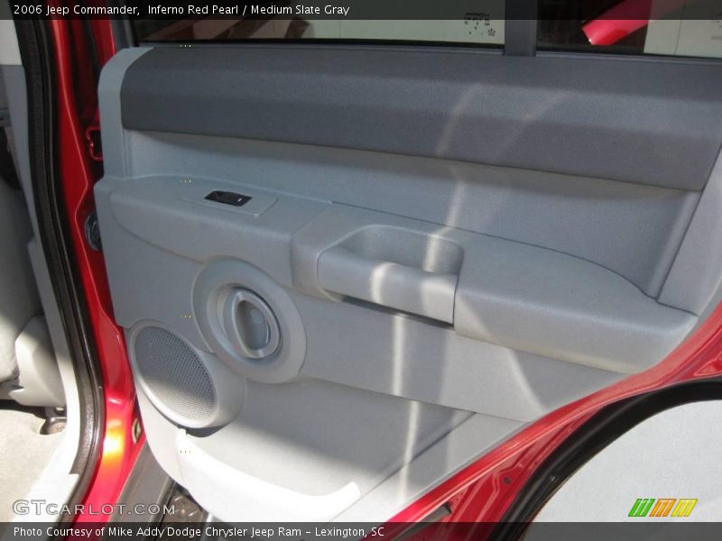 Inferno Red Pearl / Medium Slate Gray 2006 Jeep Commander