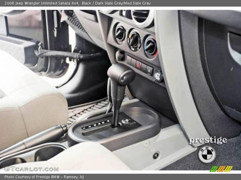 Black / Dark Slate Gray/Med Slate Gray 2008 Jeep Wrangler Unlimited Sahara 4x4