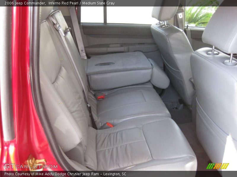 Inferno Red Pearl / Medium Slate Gray 2006 Jeep Commander