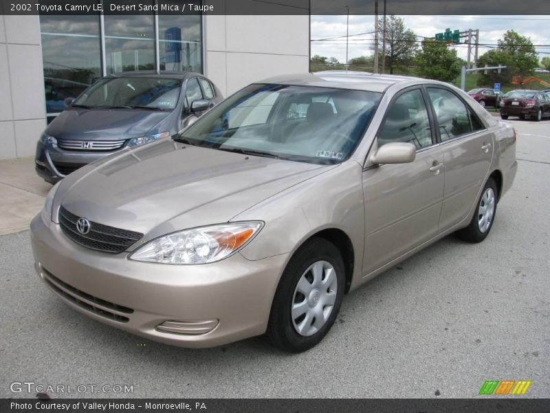 Desert Sand Mica / Taupe 2002 Toyota Camry LE