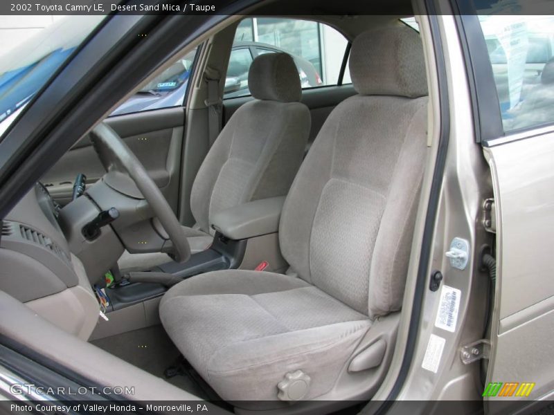Desert Sand Mica / Taupe 2002 Toyota Camry LE