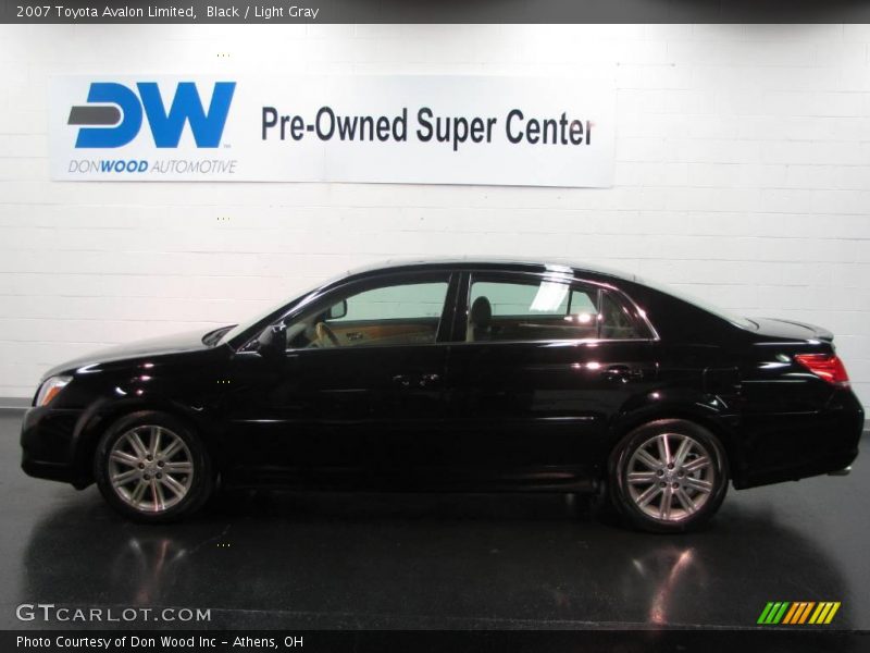 Black / Light Gray 2007 Toyota Avalon Limited