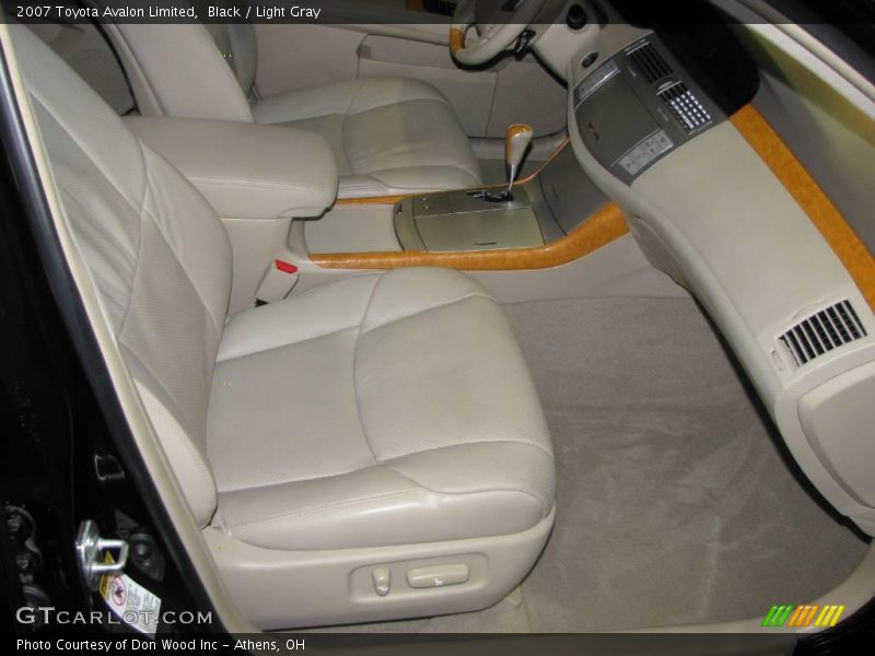Black / Light Gray 2007 Toyota Avalon Limited