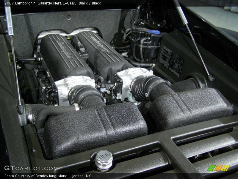 Black / Black 2007 Lamborghini Gallardo Nera E-Gear