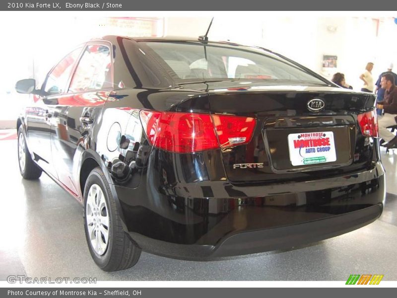 Ebony Black / Stone 2010 Kia Forte LX