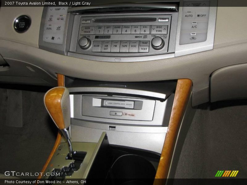 Black / Light Gray 2007 Toyota Avalon Limited