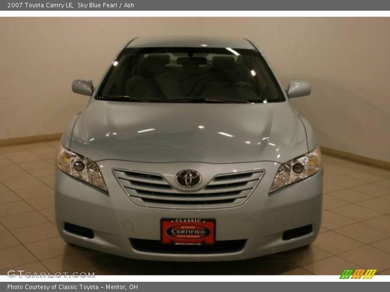Sky Blue Pearl / Ash 2007 Toyota Camry LE