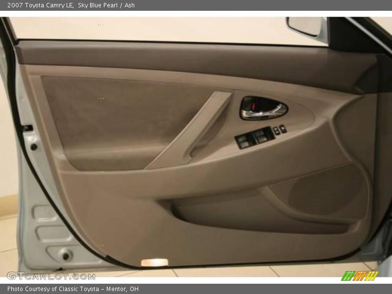 Sky Blue Pearl / Ash 2007 Toyota Camry LE