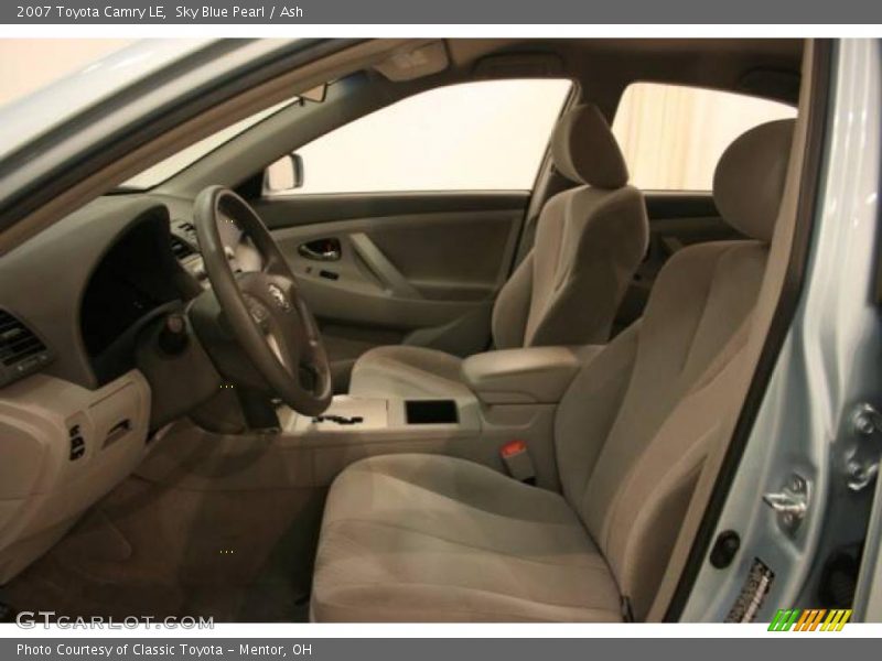 Sky Blue Pearl / Ash 2007 Toyota Camry LE