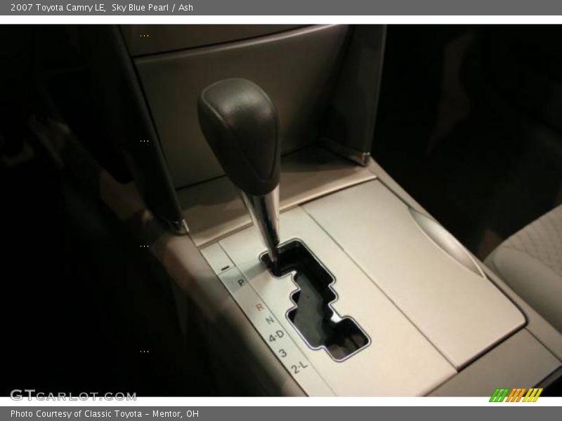 Sky Blue Pearl / Ash 2007 Toyota Camry LE