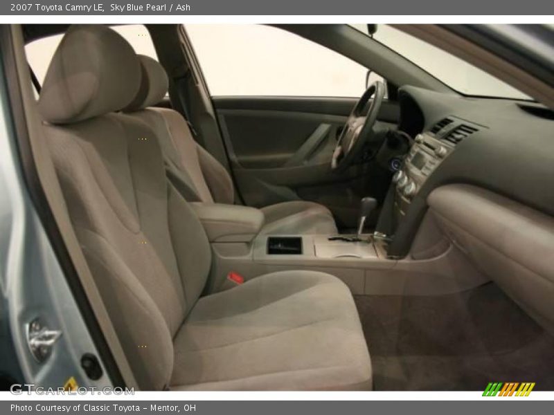 Sky Blue Pearl / Ash 2007 Toyota Camry LE