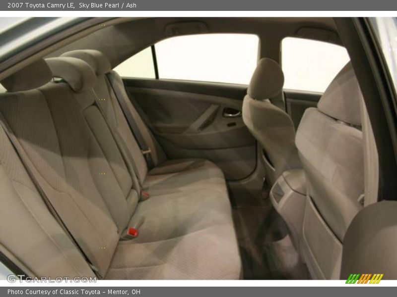 Sky Blue Pearl / Ash 2007 Toyota Camry LE