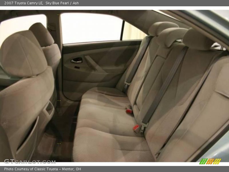Sky Blue Pearl / Ash 2007 Toyota Camry LE