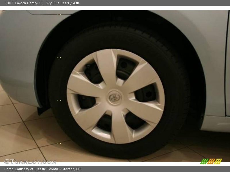 Sky Blue Pearl / Ash 2007 Toyota Camry LE