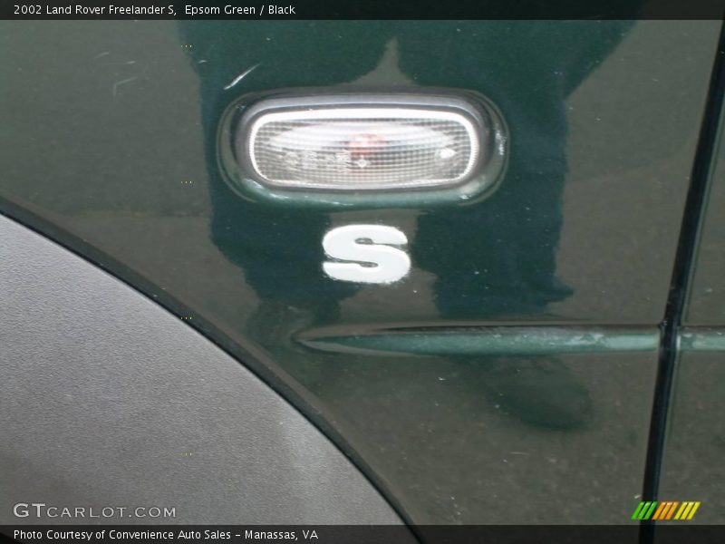 Epsom Green / Black 2002 Land Rover Freelander S